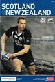 Scotland v New Zealand 2005 rugby  Programme